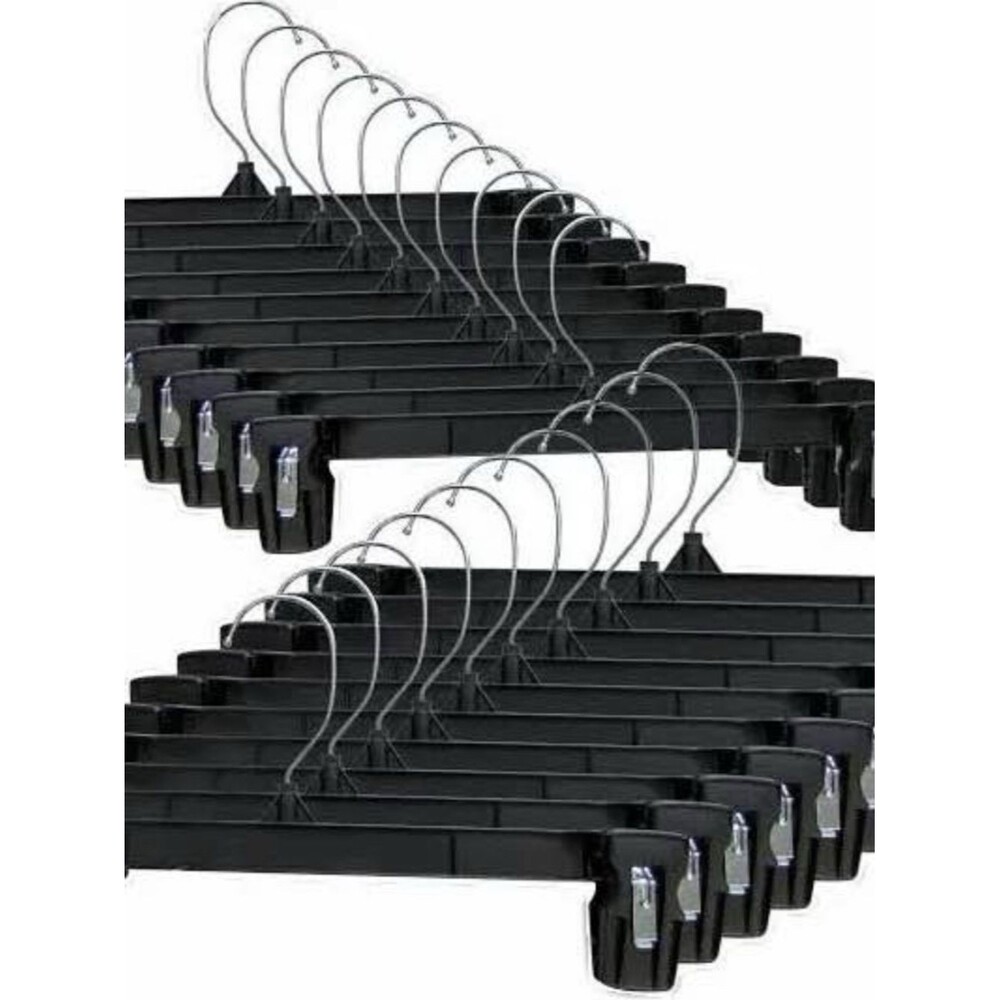 20 heavy duty black pant hangers | CANNOT BE BUNDLED